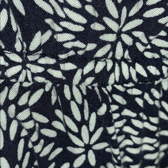 DIVIDED H&M | Navy & White Print Dress - Picture 4 of 4